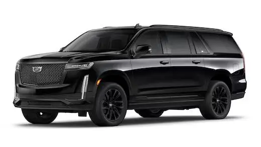 Cadillac escalde chauffeur
