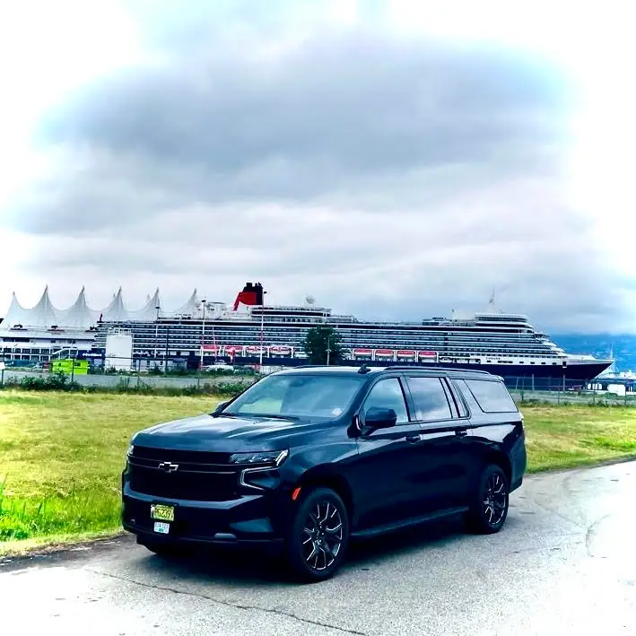 cruise ship limousine service at canada place vancouver cruise port