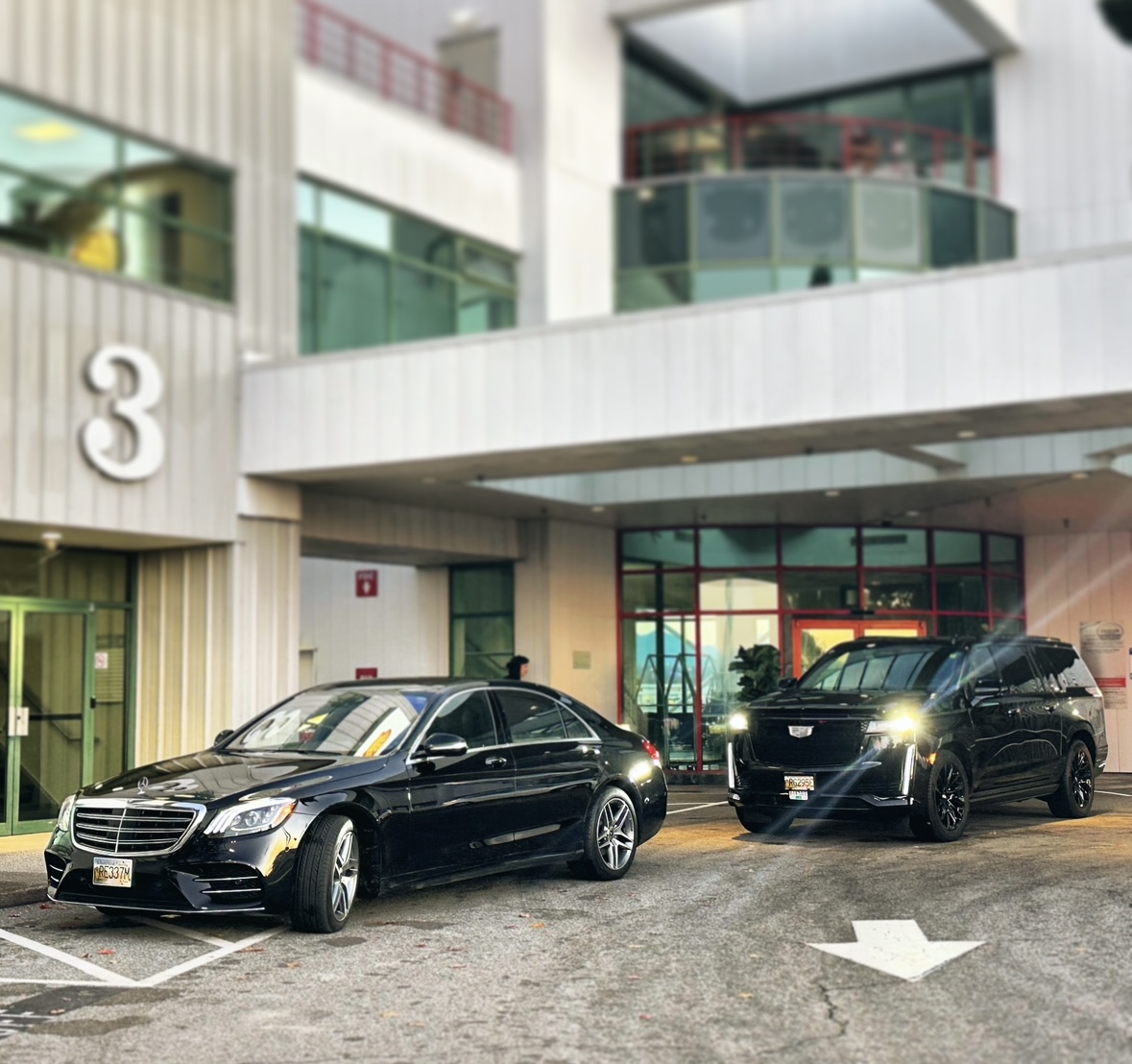 mercedes chauffeur cadillac escalade chauffeur